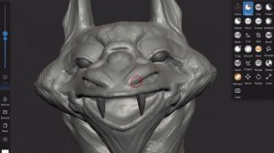 Feline Creature 3D Sketch | iPad Pro Sculpting with Nomad Sculpt