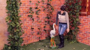 Садовые фигуры Аисты ? Садовый декор с Hitsad ★ производство садовых фигур