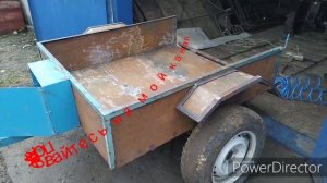 Прицеп на мотоблок своими руками.