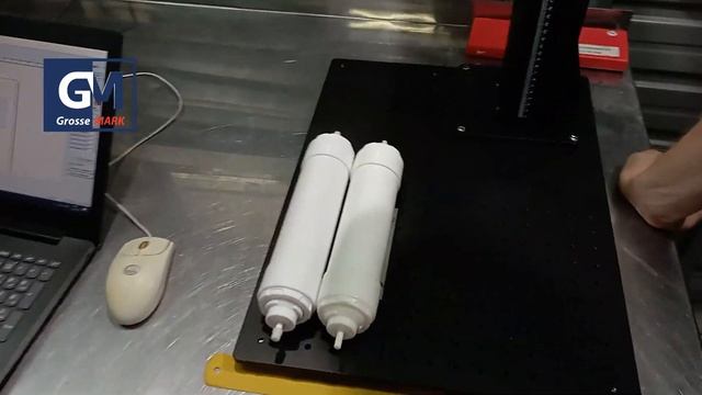 Маркировка фильтров для очистки воды. Лазерный маркиратор G-MARK 1000 UV в "PRIO Новая Вода" смотреть онлайн