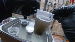 Глобальный эксперимент ультразвуковой ванны с использованием большого количества разной химии