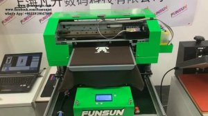 FUNSUN DTG t-shirt printer ,how to Print On Dark color T shirt