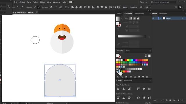 Learn How to Draw Character in Adobe illustrator | Digital Vector Art Work | illustrator Tutorial |