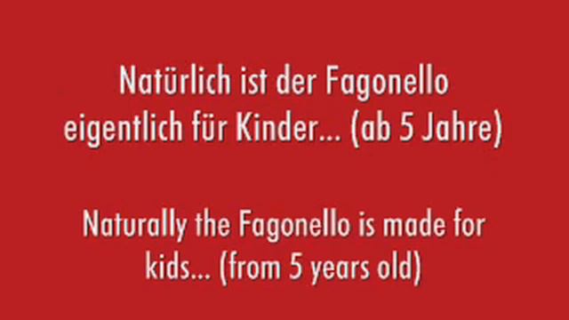 Der Fagonello - das neue Kinderfagott / The Fagonello - the new childrens bassoon смотреть онлайн