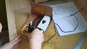 Домик мышки. Осенняя поделка в школу. DIY