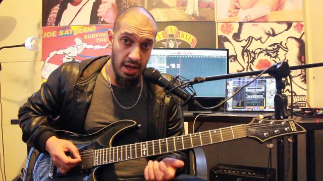 How to play ‘Sweating Bullets’ by Megadeth Guitar Solo Lesson w/tabs смотреть онлайн