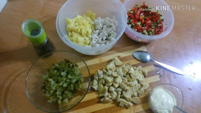 Очень вкусный итальянский салатик "Сюрприз" смотреть онлайн