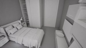 ЖК Сидней сити (Sydney city) - планировка 2х комнатной квартиры в 3d от Epic Studio