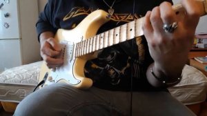 Shredding with Malmsteen strat DiMarzio DP217