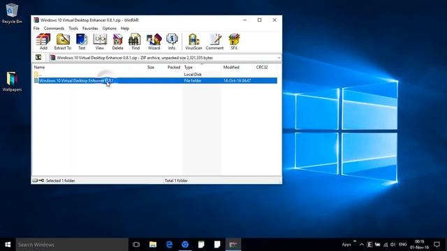 How To Set Different Wallpapers For Virtual Desktops In Windows 10 (64 bit) смотреть онлайн