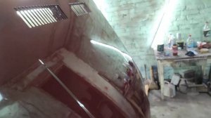 Покраска Ваз 2107 красный акрил