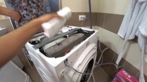 ?Новая стиральная машина стучит при работе, стирке и отжиме