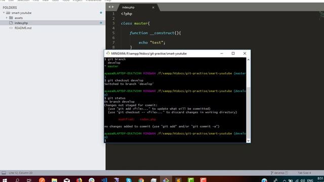 How to Create, Checkout Branch and Push from Remote - e02 - Git Tutorial смотреть онлайн