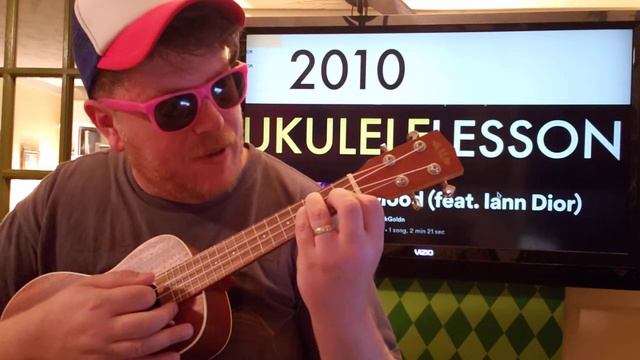 How To Play Mood 24kGoldn Iann Dior // easy Ukelele tutorial beginner lesson easy chords