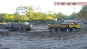 Tatra-815 VVN 6x6 320HP против vs. Tatra-813 8x8 250HP