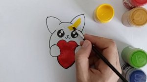 "The Adventures of Painting a Cute Kitten: Let's Color and Create Together!"