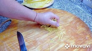 Лапша - дело тонкое! Необычный рецепт обычной лапши! Тесто для домашней лапши Как приготовить