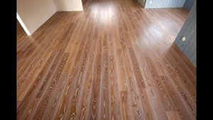 Деревянные полы в частном доме.