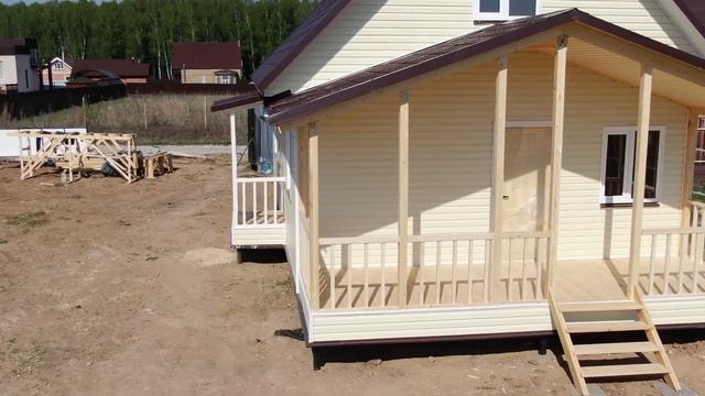 Каркасный дом Кедр 6х9 от комании "Технология"