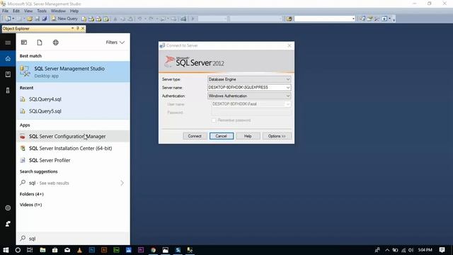 how to connect sql server to database engine and fix the errors смотреть онлайн