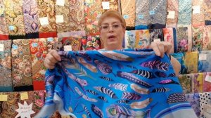 Серо-сиренево-фиолетовый.. Павловопосадские платки в Минске