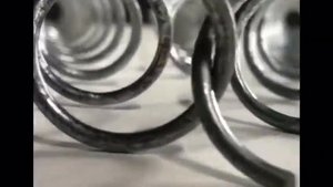 Самоделка Правильно отрезной станок в спираль для габионов.