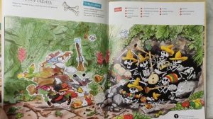 Книга Маури Куннас: Господин Хаккарайнен заблудился | Книга виммельбух для детей на внимательность