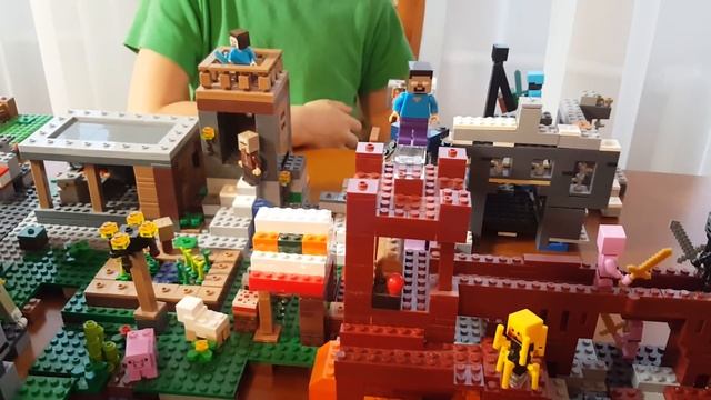 Мир Майнкрафт / Minecraft World/ Самоделка Lego / город lego minecraft смотреть онлайн