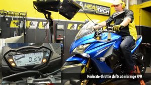 HealTech QuickShifter easy (QSE) - Dyno test run, Suzuki GSX-S1000F
