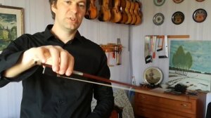 Упражнения на скрипке для начинающих Ч. 2/8: как держать смычок + упражнение для развития мизинца