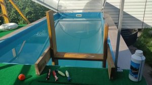 очистка воды в бассейне хлором