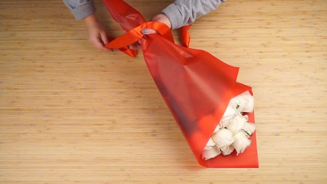 Упаковка букета в пленку смотреть онлайн