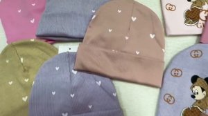 трикотажная шапка для девочки