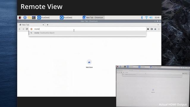 RustDesk on Rasbperry Pi 4 смотреть онлайн
