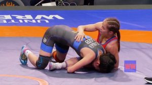 Women's Wrestling 50kg - Nice Fast Superiority Victory