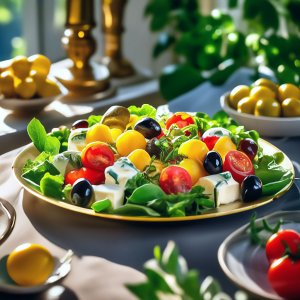 Салат СРЕДИЗЕМНОМОРСКИЙ "А-la-Italiano" ЗА 5 МИНУТ! Сытно и Вкусно!!! Нужно готовить прямо сейчас!!!