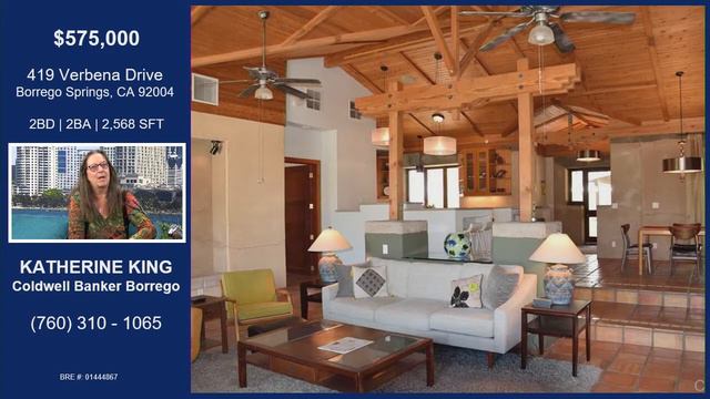 419 Verbena Drive Borrego Springs, CA 92004 - Katherine King смотреть онлайн