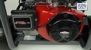 Бензогенератор  Briggs&Stratton Elite 7500EA видео обзор