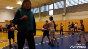 Начало волейбола 4 класс