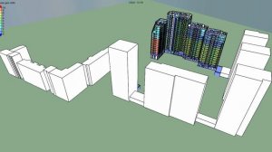 Солнечные теплопоступления ЖК «Остров», корпус 6.1-6.4