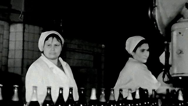1967 год. Тюмень. Пивзавод. Линия розлива