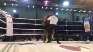 Бой за звание чемпиона мира среди профессионалов Юрий Жуковский против спортсмена из Камерун