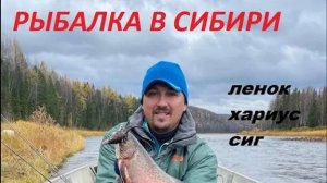 В ТАЙГУ К СТАРОВЕРАМ (РЫБАЛКА🎣 на ХАРИУСА, ЛЕНКА, река ВОРОГОВКА) 🐟 часть 1