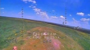 Уничтожение FPV-дроном ПТУРа ВСУ