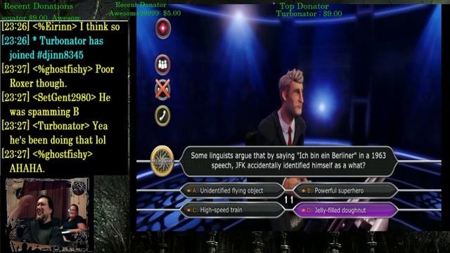 Lilwildwolf Plays Who Wants To Be A Millionaire?: Special Editions (Xbox 360))