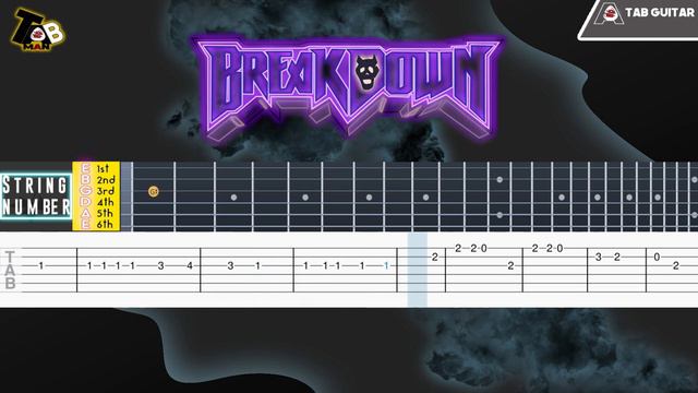 GREAT DAYS - JoJo's Bizarre Adventure Opening 7 Guitar Tab Tutorial
