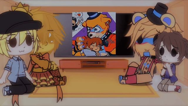 реакция персонажей из ФНАФ 9 на шипы смотреть онлайн