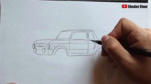 Как нарисовать Запорожец Гоночный