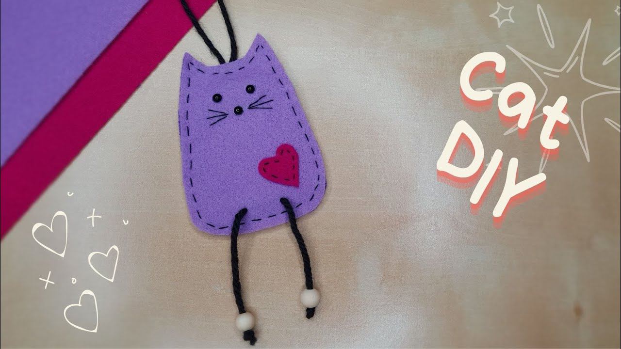 Cute Doll Cat. Toys DIY for Baby смотреть онлайн