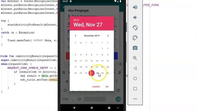 EditText, Dialog and Picker in Android Studio смотреть онлайн